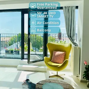 Appartement Angel Mint - Free Parking - Balcony, Krakau